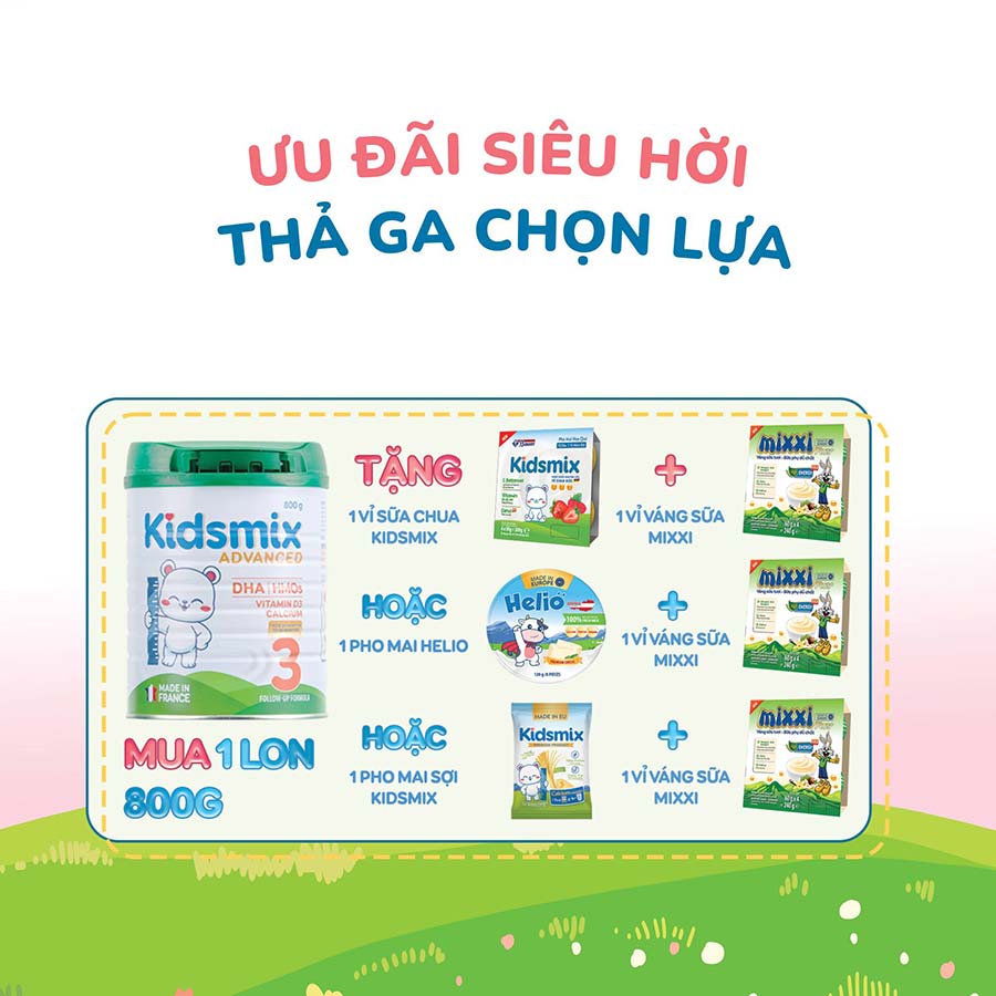 bé yêu tận hưởng ưu đãi hấp dẫn