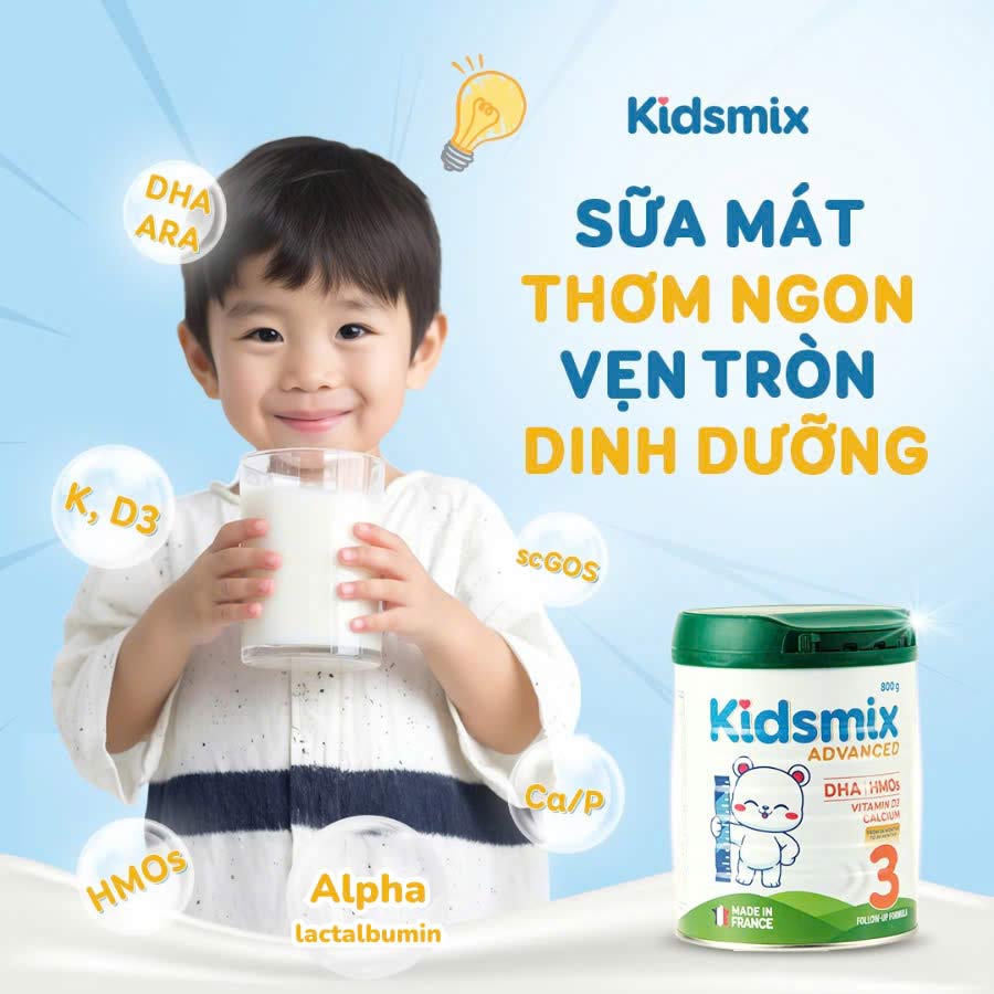sữa tốt cho bé 1-3 tuổi phát triển toàn diện